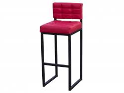 Барный стул Лофт 1 красный