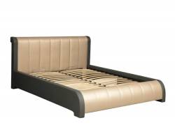 Кровать Калипсо 1600 серый-силк