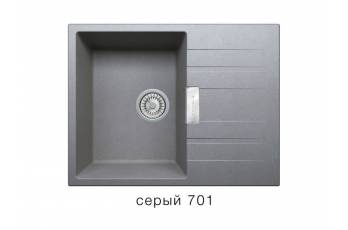 Кухонная мойка Tolero Loft TL650 Серый 701