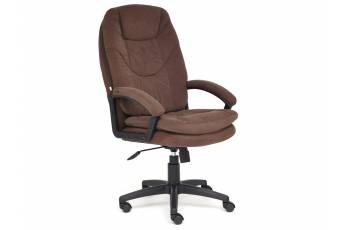 Кресло офисное Comfort lt флок коричневый