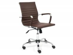 Кресло офисное Urban-low кожзам коричневый