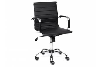 Кресло офисное Urban-low кожзам черный
