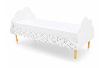 Кровать Stumpa Облако с рисунком Ромбы