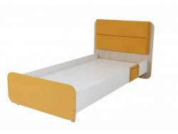 Кровать Манго 3 с мягким изголовьем