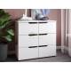 Комод КМ-3 белый