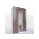 Шкаф трехстворчатый Трио Серебряный орех