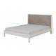 Кровать Нортан 1400 Льняной/светло-серый
