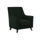 Кресло Далас-1 Вариант 11 изумрудный мех