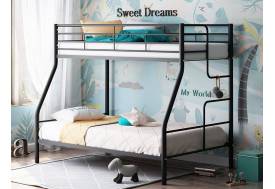 Двухъярусная кровать Гранада-3 черная