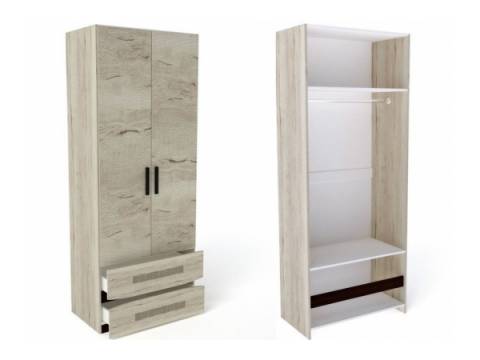 Шкаф 2-х дверный Мале