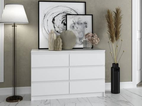 Комод Мори МК1200.6/4 с 6 ящиками