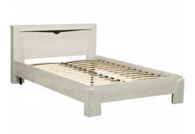 Кровать 33.09-01 Лючия с ортопедическим основанием 1400 бетон