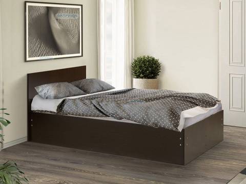 Кровать на уголках № 4 двуспальная ЛДСП