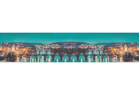 Фартук с фотопечатью Город M23