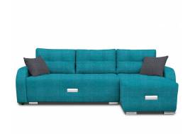 Диван Милан Shaggy Azure