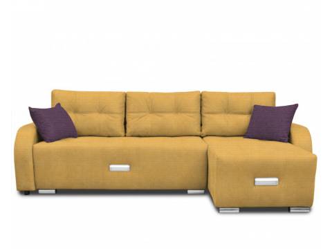Диван Милан Shaggy Mustard