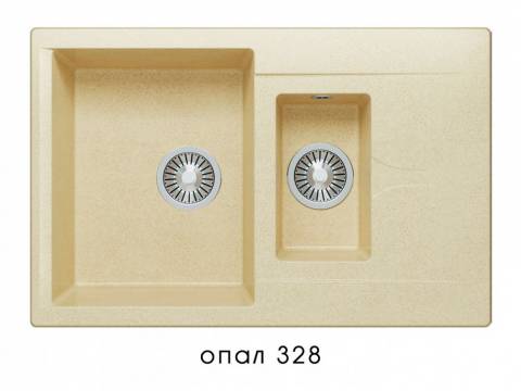 Мойка Polygran Brig-770 Опал 328