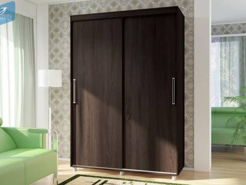 Шкаф-купе Комфорт 12 Прайм без зеркал 1500 венге