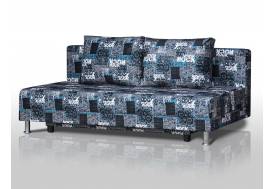 Диван Комфорт с принтом без подлокотников 2 подушки