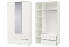 Шкаф 3-х дверный с ящиками Аделина 4-4832