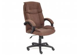 Кресло офисное Oreon флок коричневый