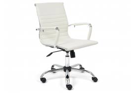 Кресло офисное Urban-low кожзам белый