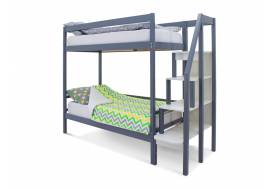 Двухъярусная кровать Svogen графит