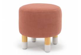 Пуф круглый Stumpa пудровый