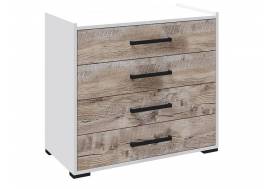 Комод Соната 850 белый/дуб юкон
