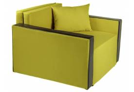 Кресло-кровать Милена с подлокотниками рогожка apple