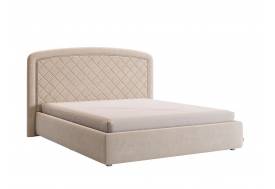 Кровать 1600 Сильва 2 велюр крем