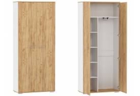 Шкаф для одежды Санти НМ 040.42 Дуб Крафт Золотой