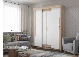 Шкаф-купе Victor Сонома-Белый