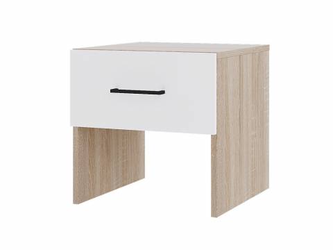 Тумбочка Victor Сонома-Белый