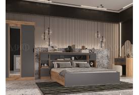 Спальня Бася Миф Графит