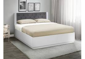 Кровать Венеция 12.1 1200 с подъемным механизмом велюр 032