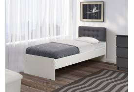 Кровать одинарная №6  800х2000 с мягкой спинкой