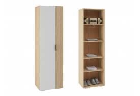 Шкаф Норд ШК01-600 дуб сонома/белый