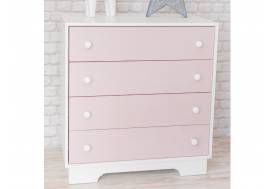 Комод 3 ящика Облако розовый