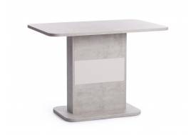 Стол обеденный Smart Белый/Бетон