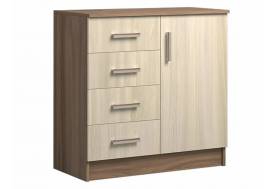 Комод К800-1Д ЛДСП ясень шимо