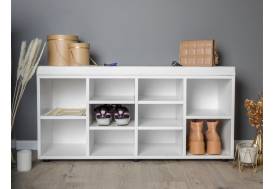 Обувница Liga с открытыми нишами 1040 Белый