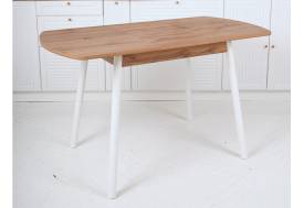 Стол раздвижной Виннер мини Дуб вотан/Белый