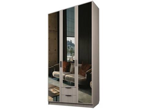 Шкаф с 2 ящиками Экон ЭШ3-РП-19-12-2я три зеркала