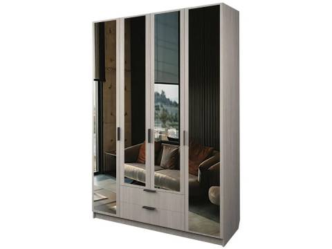 Шкаф с 2 ящиками Экон ЭШ3-РП-19-16-2я четыре зеркала