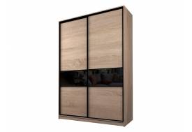 Шкаф-купе Max МШ-25-6-16-99 пленка Oracal черная