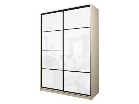 Шкаф-купе Max МШ-27-6-22/2-22 пленка Oracal белая