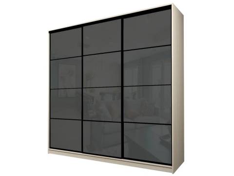 Шкаф-купе Max МШ-27-6-27-222 пленка Oracal темно-серая