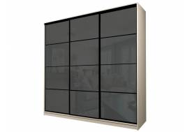 Шкаф-купе Max МШ-27-6-24/2-222 пленка Oracal темно-серая