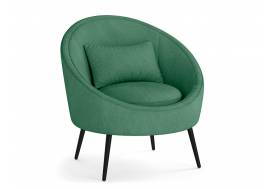 Кресло для отдыха Каро велюр барни олива